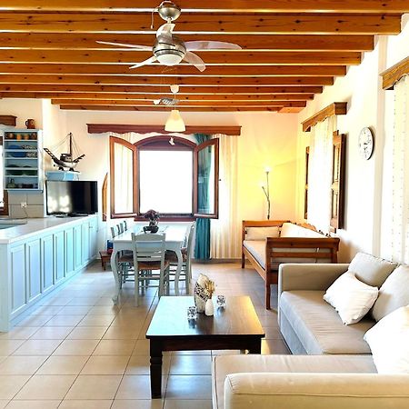 Thea House Patmos Villa Kambos  Bagian luar foto